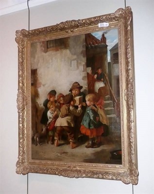 Lot 613 - A 19th century oil on canvas, monogrammed JB attributed to John Dixon Batten