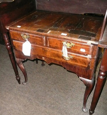 Lot 722 - George II walnut low boy