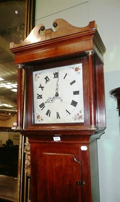 Lot 817 - An oak thirty hour longcase clock