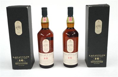 Lot 1000 - Lagavulin 16 Year Old, Single Islay Maly Scotch Whisky, White Horse Distillery Glasgow, bottles...