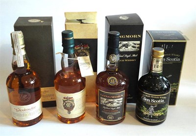 Lot 1007 - The Deanston 17 Year Old, 70Cl., 40% Vol., Glen Scotia, 70Cl., 40% Vol., Longmorn 15 Year Old,...