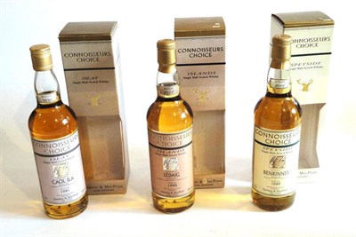 Lot 1011 - Connoisseurs Choice Bennrinnes 1989, bottled 2000, 70Cl., 40% Vol., Connoisseurs Choice Ledaig...