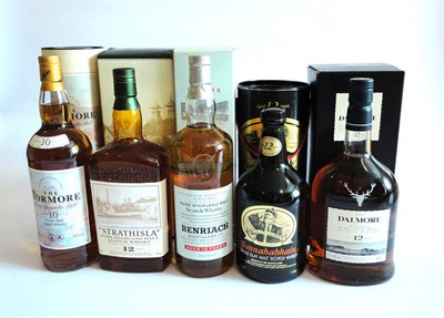 Lot 1018 - Five Litre Bottles Of Malt Whisky Including The Tormore 10 Year Old, Strathisla 12 Year Old,...