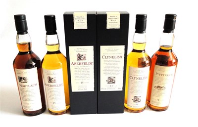 Lot 1020 - Aberfeldy 15 Year Old, 70Cl., 40% Vol., Clynelish 14 year Old, 70Cl., 43% Vol.,both in original...