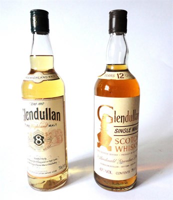 Lot 1028 - Glendullan 12 Year Old, Single Malt Scotch Whisky, 75cl, 47% Vol. and, Glendullan 8 Year Old,...