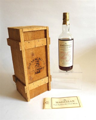 Lot 1071 - The Macallan 25 Year Old, distilled 1957 bottled 1983, Anniversary Malt, distilled and bottled...