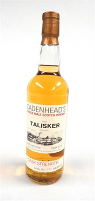 Lot 1072 - Talisker 1979, Cadenhead's Single Malt Scotch Whisky,  cask strength, cask No.4, bottle No....