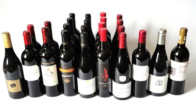 Lot 1086 - Two Mixed Cases Of Red Wine, various bottles (twenty four bottles)