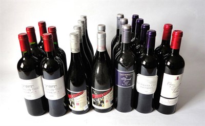 Lot 1090 - Chateau de Valois, Pomerol, 2001(x2), Le Grand Chai, Haut Medoc, 2005, (x4), and Fourteen other...