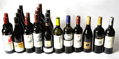 Lot 1091 - Nineteen Bottles of Red Wine, various, and Two Bottles of White Wine (twenty one bottles)