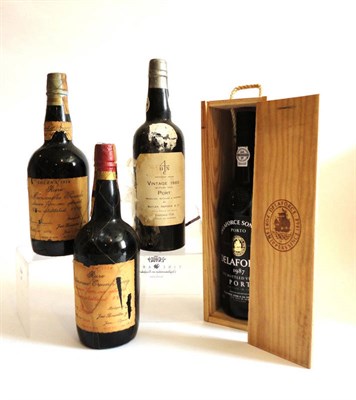 Lot 1097 - Butler Nephew & Co. 1960, vintage port, Rare Solera 1914 Amoroso Cream Sherry (x2), and...