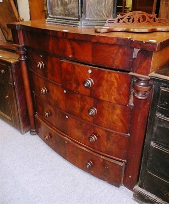 Lot 1138 - Victorian mahogany scotch chest (a.f.)