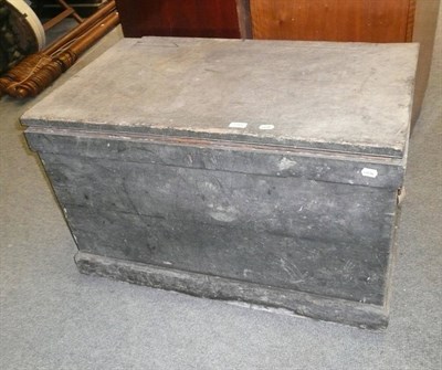 Lot 1160 - A 19th century pine tool box