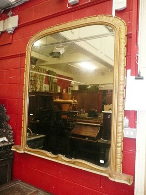 Lot 1171 - Large Victorian gilt framed wall mirror