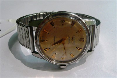 Lot 42 - Longines steel gent's wristwatch