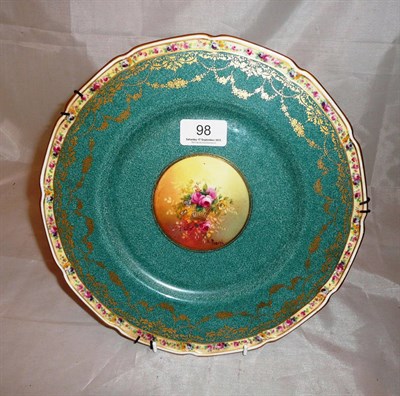 Lot 98 - Royal Doulton hand painted cabinet plate