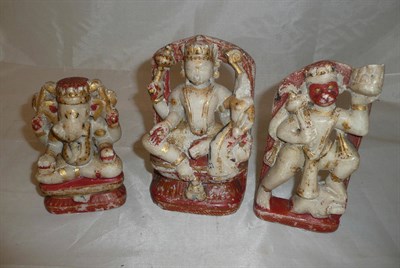 Lot 113 - Three Indian carvings