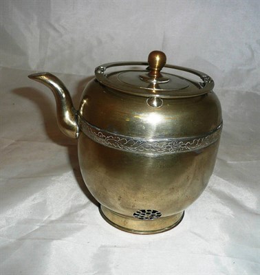 Lot 76 - Paktong tea kettle