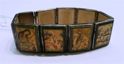 Lot 414 - A Persian bracelet