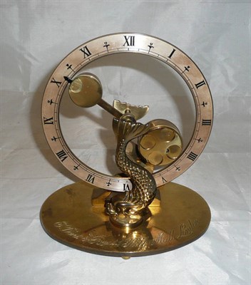 Lot 467 - A mystery clock, limited edition 9/500 signed E Dent and Co Ltd, 41 Pall Mall, London, includes...