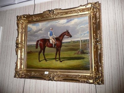 Lot 474 - Follower of John Frederick Herring Snr (19th century), "St Giles", Derby winner of 1832, ridden...