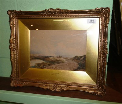 Lot 494 - Circle of Anthony Vandyke Copley Fielding (19th century), "Near Seaford", bearing initials and date