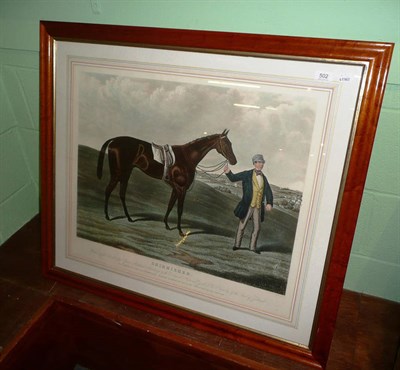 Lot 502 - Skirmisher' racehorse print