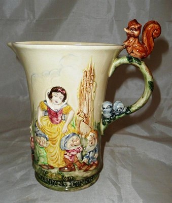 Lot 17 - A Wadesworth 'Snow White' jug