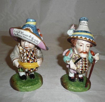 Lot 40 - Two Sampson 'Derby' Mansion House dwarfs