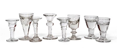 Lot 55 - Eight assorted glass toastmaster glasses