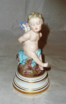 Lot 75 - Meissen figure 'Cupid Bound'