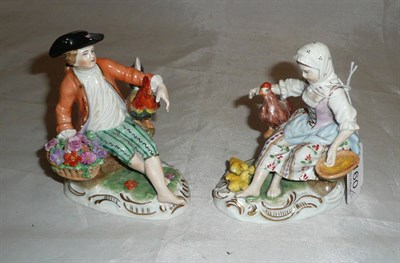 Lot 160 - Pair of Continental figures