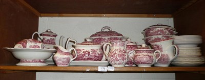 Lot 176 - A Mason's Ironstone "Vista" pattern dinner, tea and coffee service