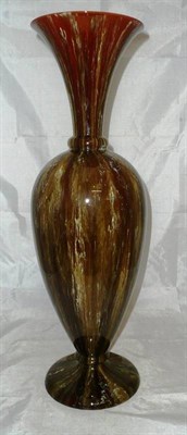 Lot 232 - A large Linthorpe glazed vase