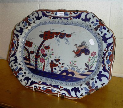 Lot 607 - Spode Ironstone meat dish