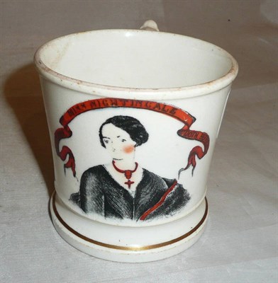 Lot 617 - 1860 Florence Nightingale mug