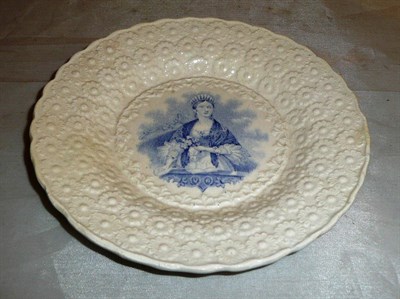 Lot 619 - 1840 Victoria at the opera childs plate