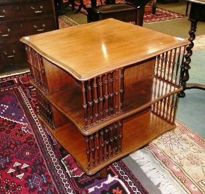 Lot 791 - A revolving bookcase