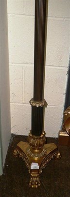 Lot 824 - A Regency style standard lamp