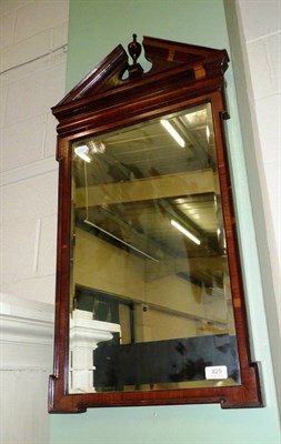 Lot 825 - Rare yew wood mirror