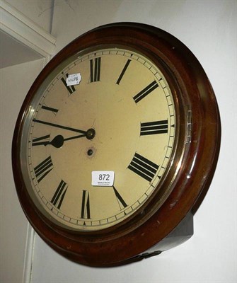 Lot 872 - Fusee wall clock