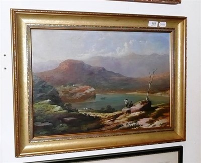 Lot 988 - Attributed to Joseph Wrightson McIntyre, Scottish loch scene, unsigned