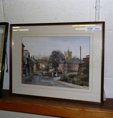 Lot 1020 - A John Sibson watercolour of Knaresborough