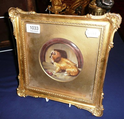 Lot 1033 - Paragon china plaque signed Micklewright