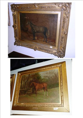 Lot 1037 - Gilt framed oil on canvas, Shannon Lass signed FPK, 1910 together with oil on canvas, study of...