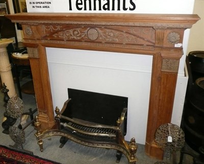 Lot 1053 - An Adams style fire surround