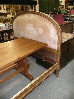 Lot 1103 - A French double bed