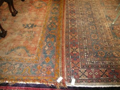 Lot 1137 - Large Afshar Carpet, South East Persia The compartmentalised field enclosed by multiple...