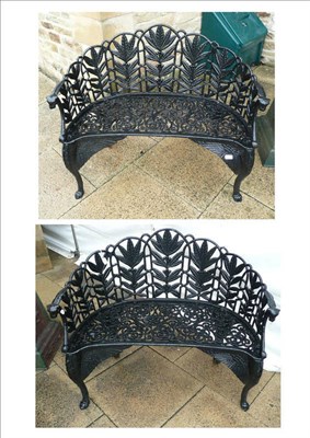 Lot 1158 - Two garden seats