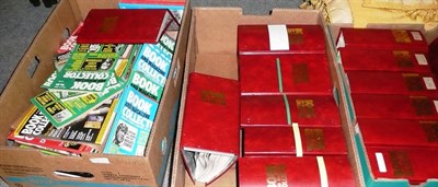 Lot 1240 - Book & Magazine Collector and binders in four boxes